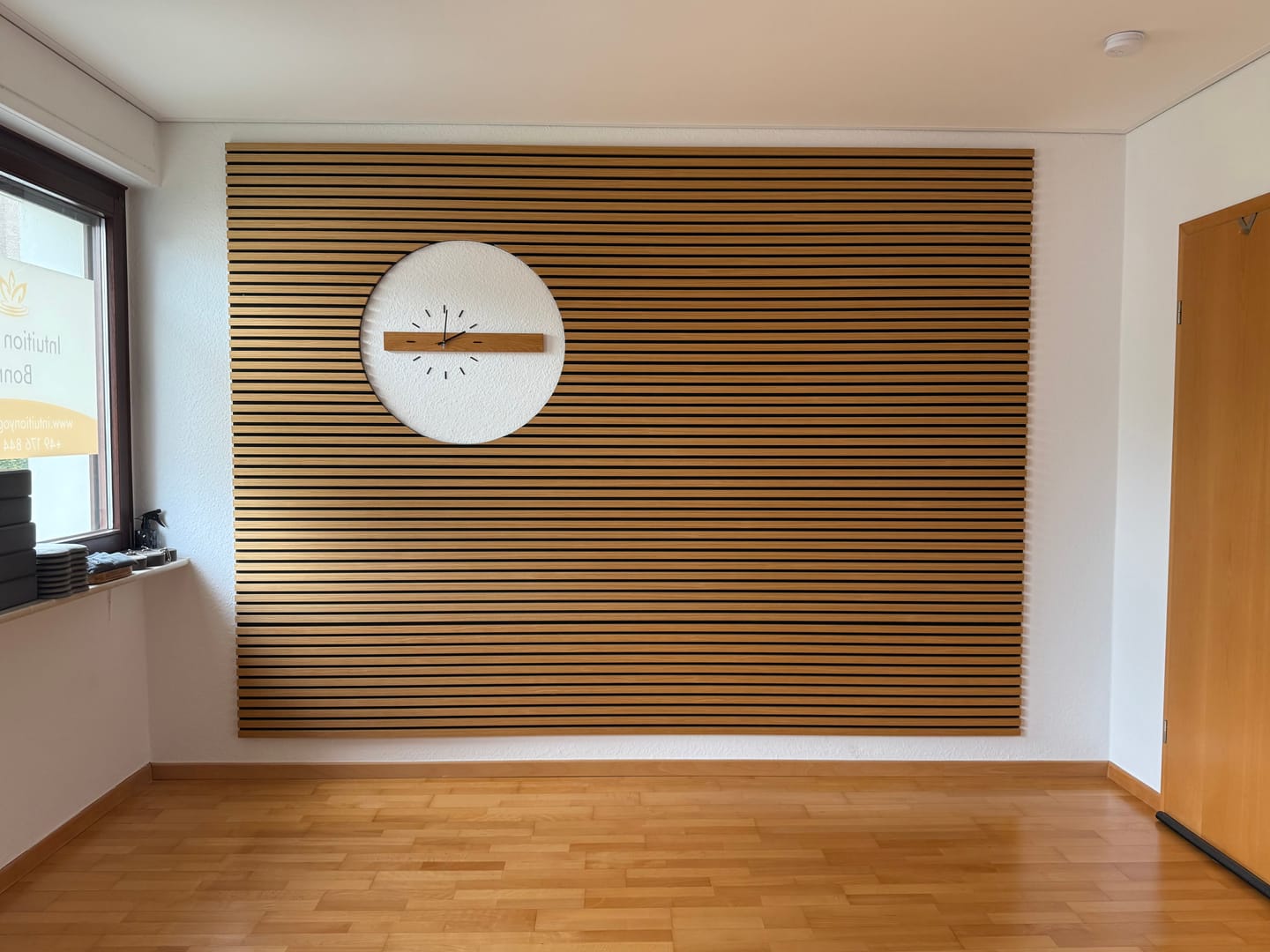 Customer photo review of Akustikpaneele Rustikale Eiche | XL 300 cm x 60 cm | Dreiseitiges Echtholzfurnier