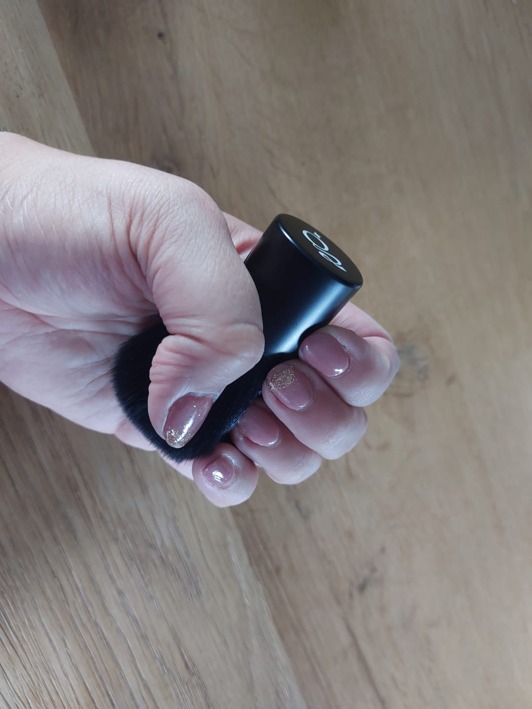 Customer photo review of Auburn Umber Dipping Powder
