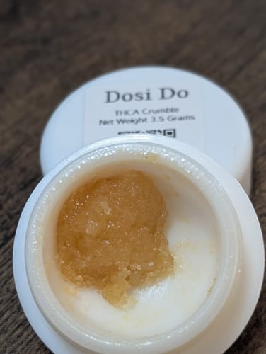 Customer photo review of Dosi Do THCA Crumble