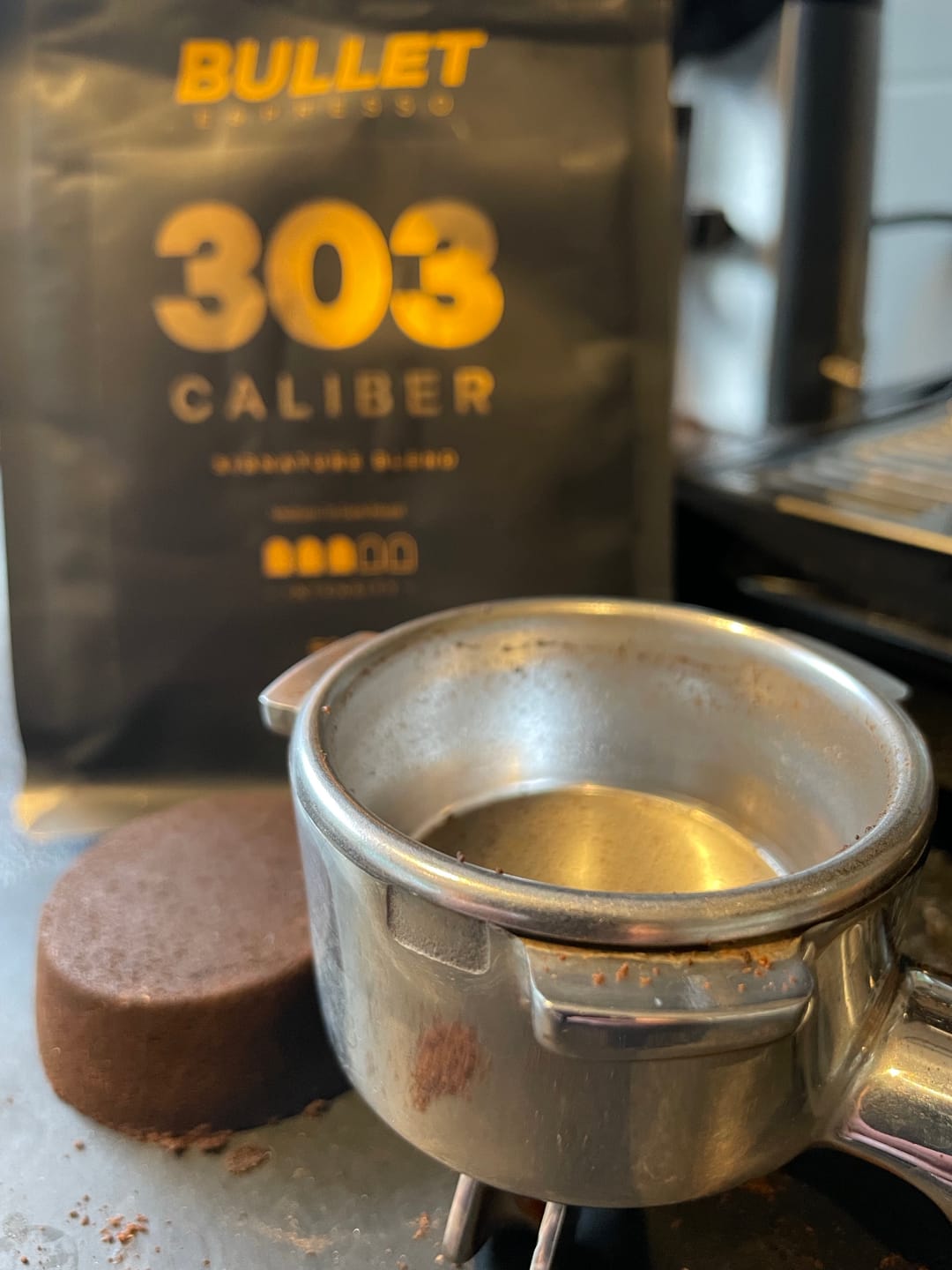Customer photo review of 303 Caliber Coffee Beans