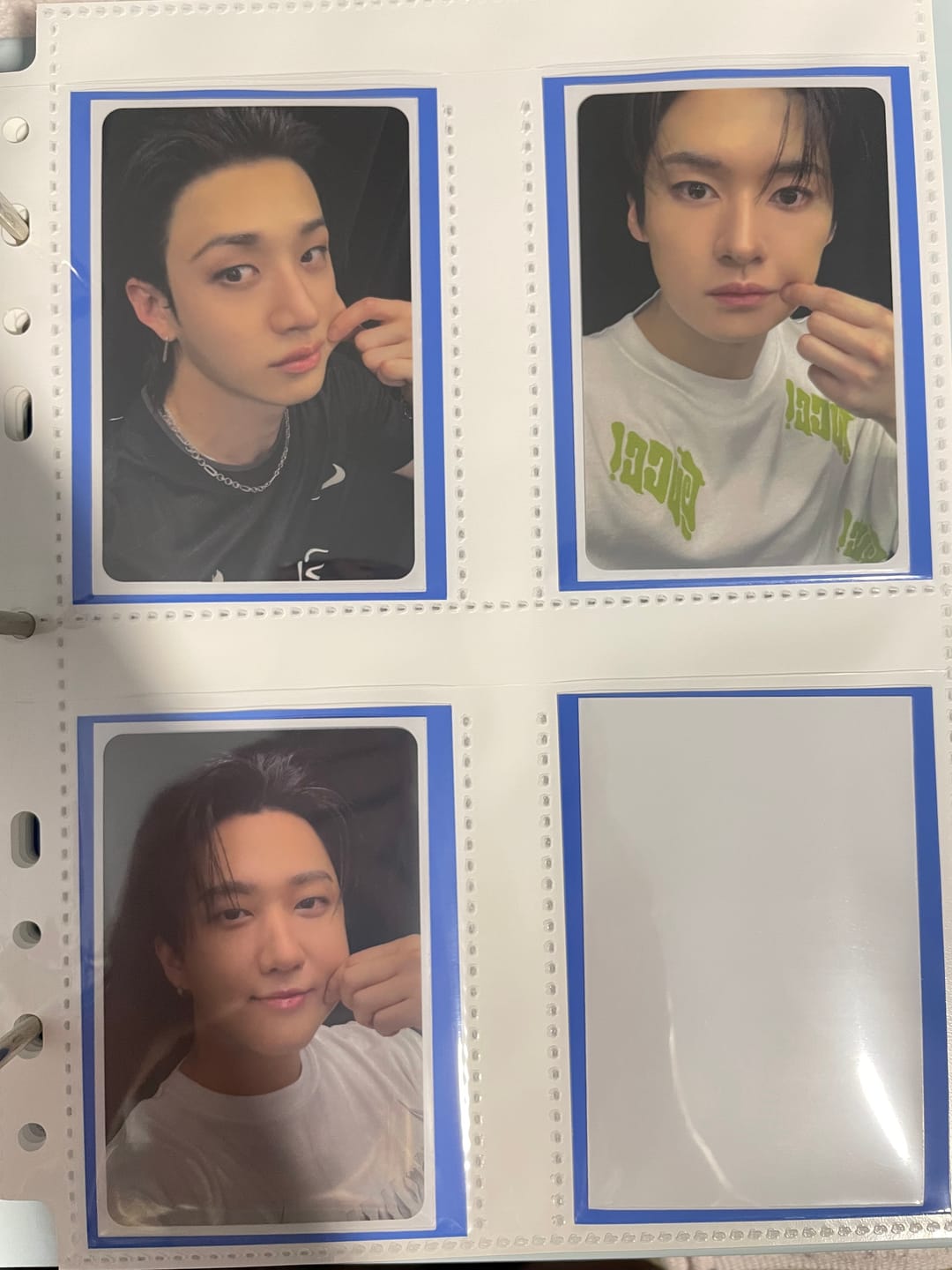 Customer photo review of Custom A5 4-Pocket Pages - Standard Photocard - B&W