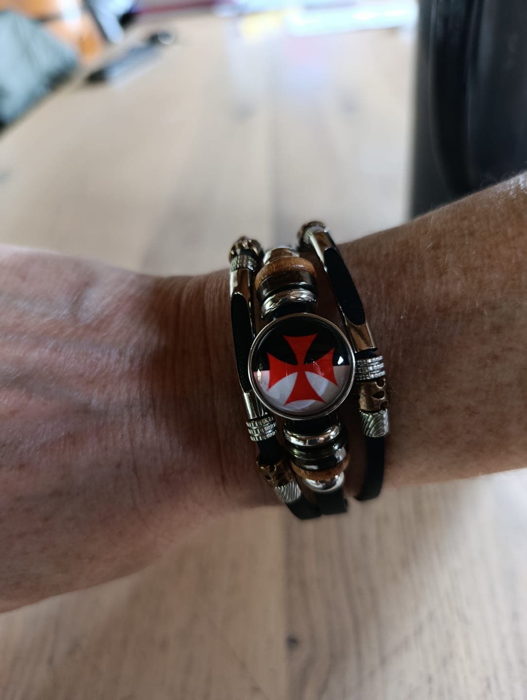 Customer photo review of Bracelet Puissance Templier