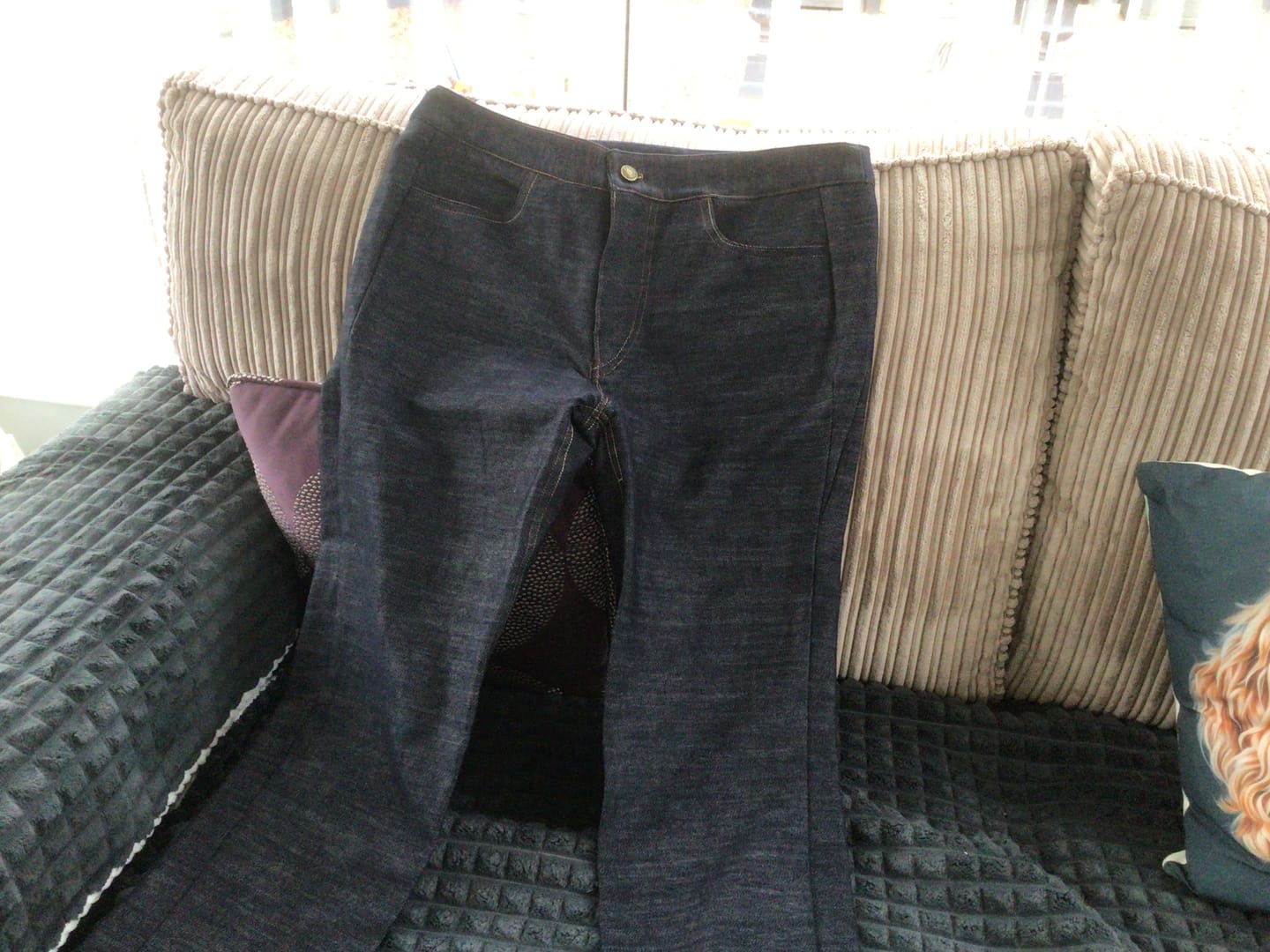 Customer photo review of Denim Delight Fabric Bundle (3 x 2 Metres)