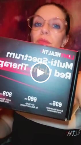 Customer video review of Lumyhealth Multi-Spectrum Red Light Therapy Pad