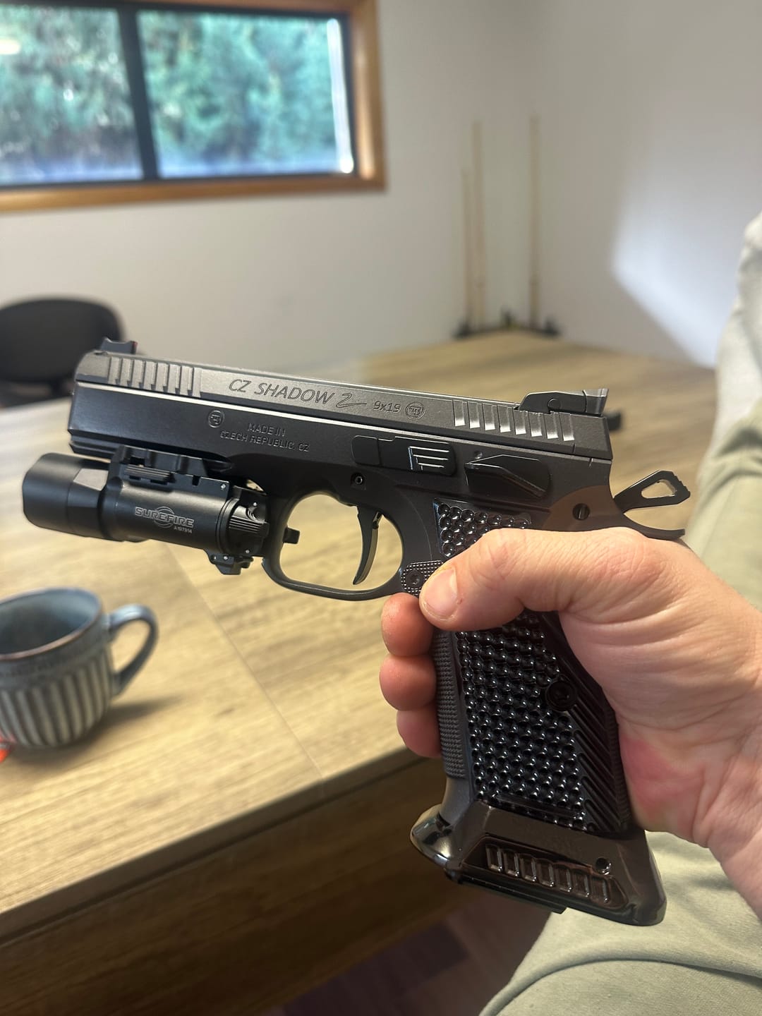 Customer photo review of Mec-Gar CZ Shadow 2 Aluminium Basepad – Magwell Compatible