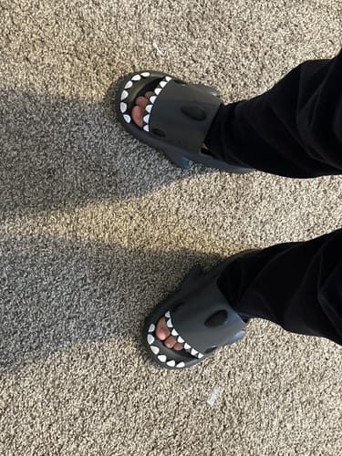 Customer photo review of The Cloudies™ - Shark Slides