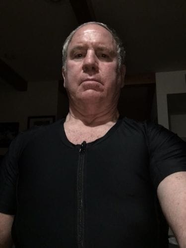 Customer photo review of Men's Posture Shirt™ Zipper - Schwarz