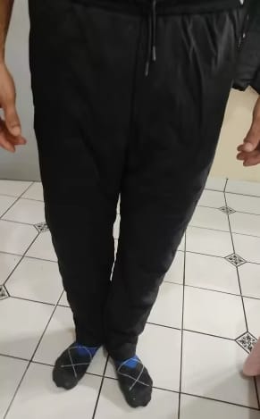 Customer photo review of Wasserdichte & winddichte Thermohose für Männer und Frauen