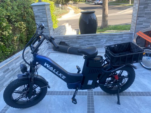Customer photo review of 2025 Wallke H7 Step-Thru | 3200W Ebike 40/60Ah Battery