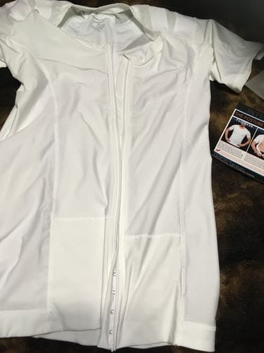 Customer photo review of Men's Posture Shirt™ Zipper - Schwarz