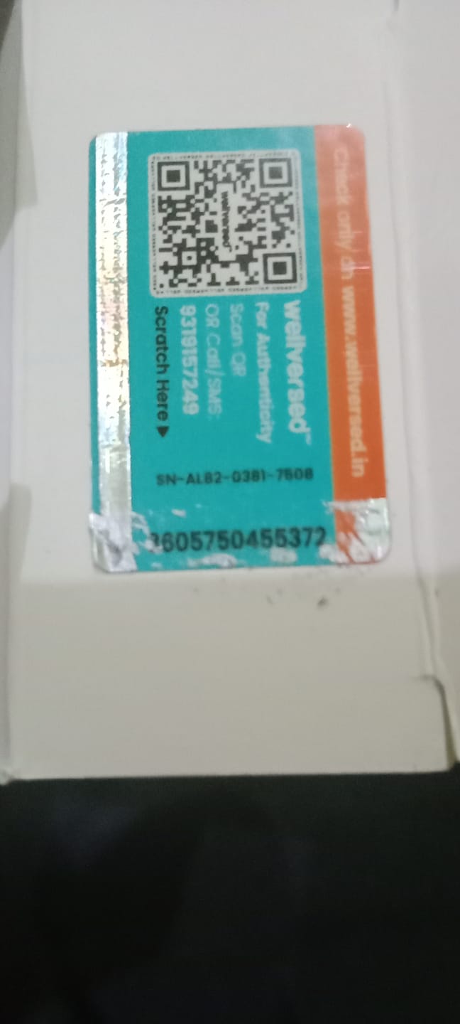Customer photo review of Wellcore - Pure Micronised Creatine Monohydrate | Tropical Tango (6 Sachets)