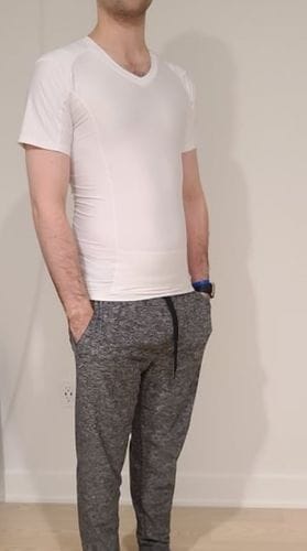 Customer photo review of Men's Posture Shirt™ - Sort