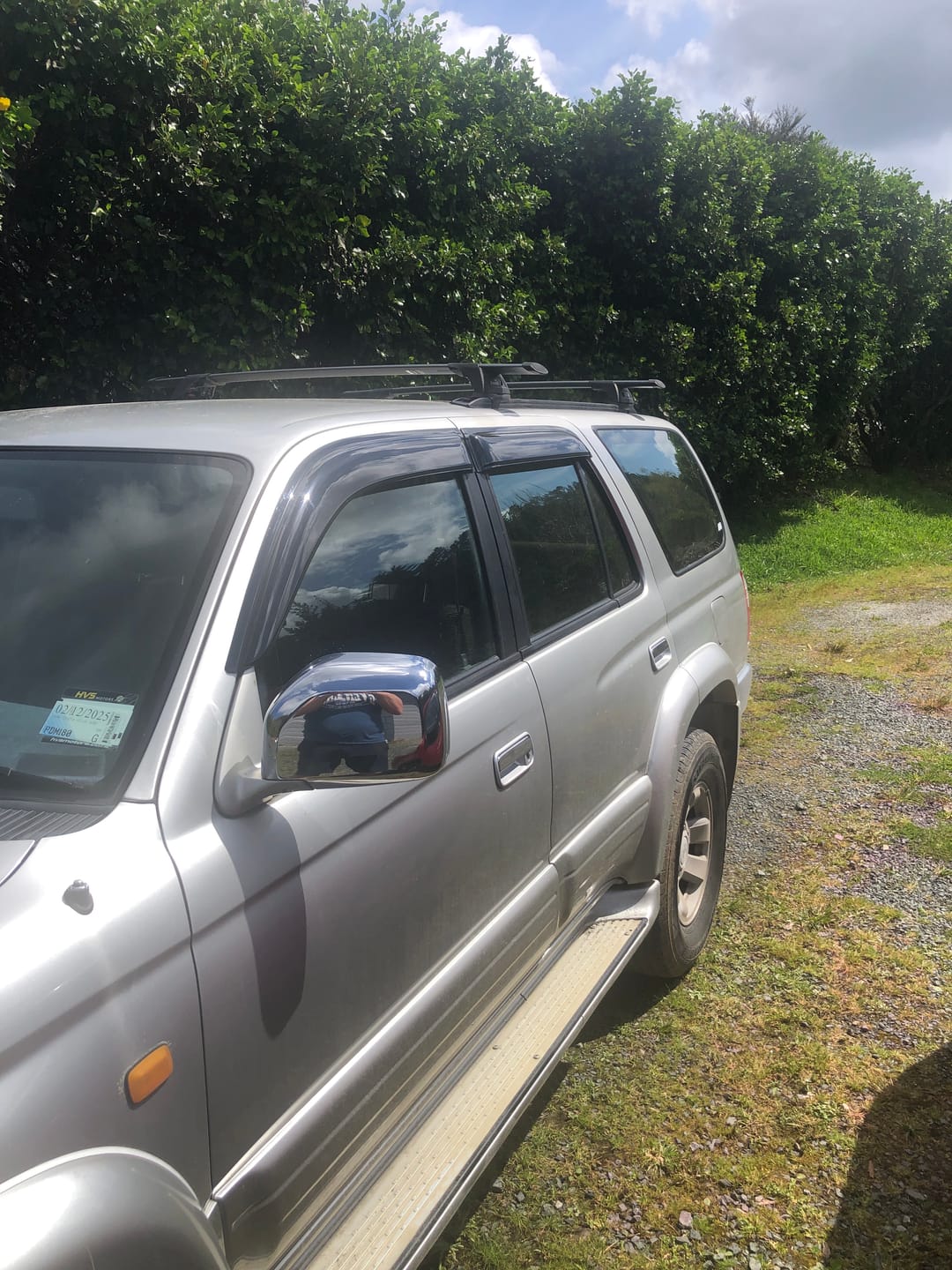 Customer photo review of Slimline Weathershield / Monsoon Guard Set l 3rd Gen 96 - 02