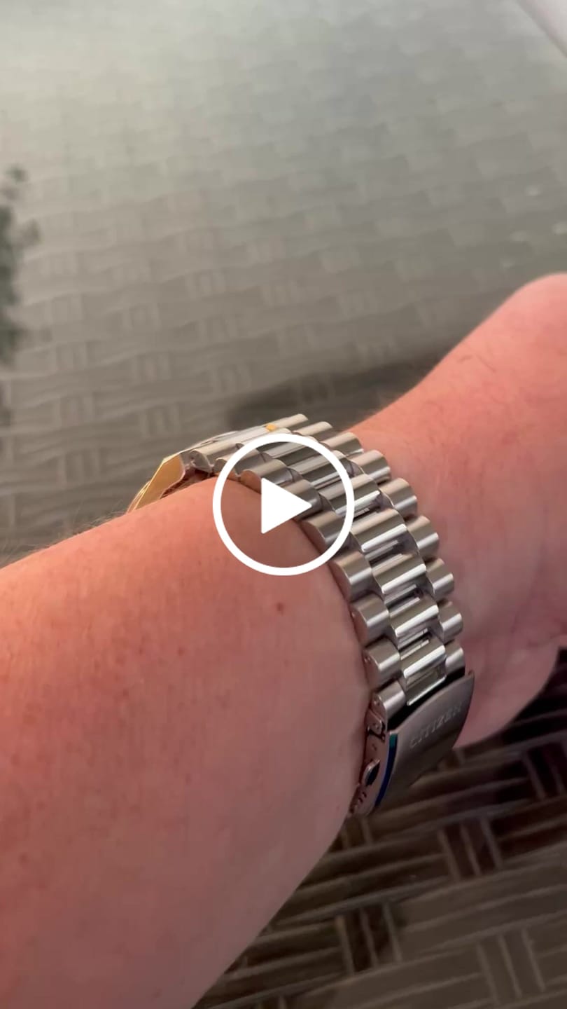 Customer video review of Reloj Citizen Automatic NJ0151-88M Tsuyosa Sapphire Tiffany 40mm