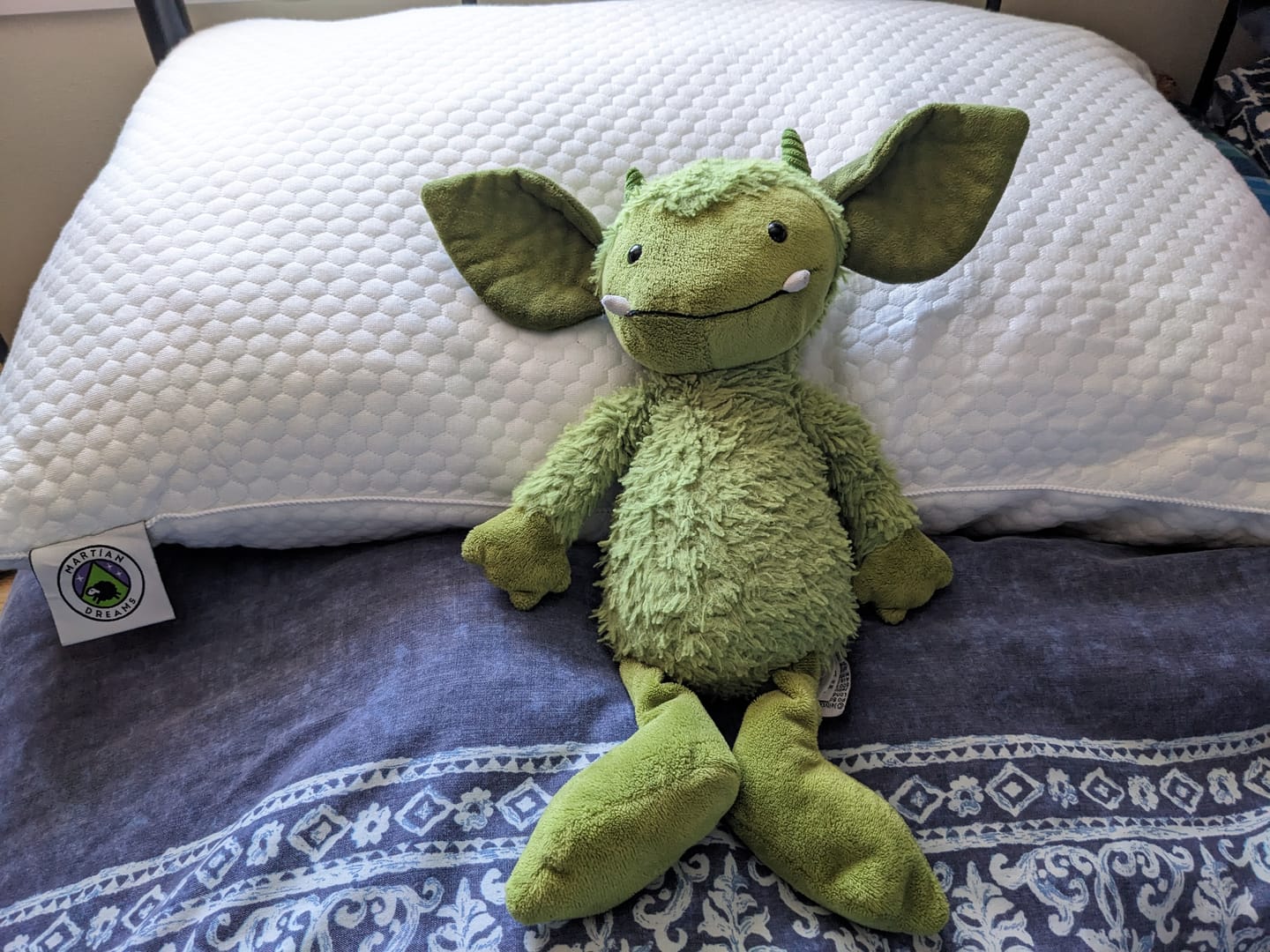 Customer photo review of Martian Dreams LunaCore - Hybrid Pillow - 2 Pack
