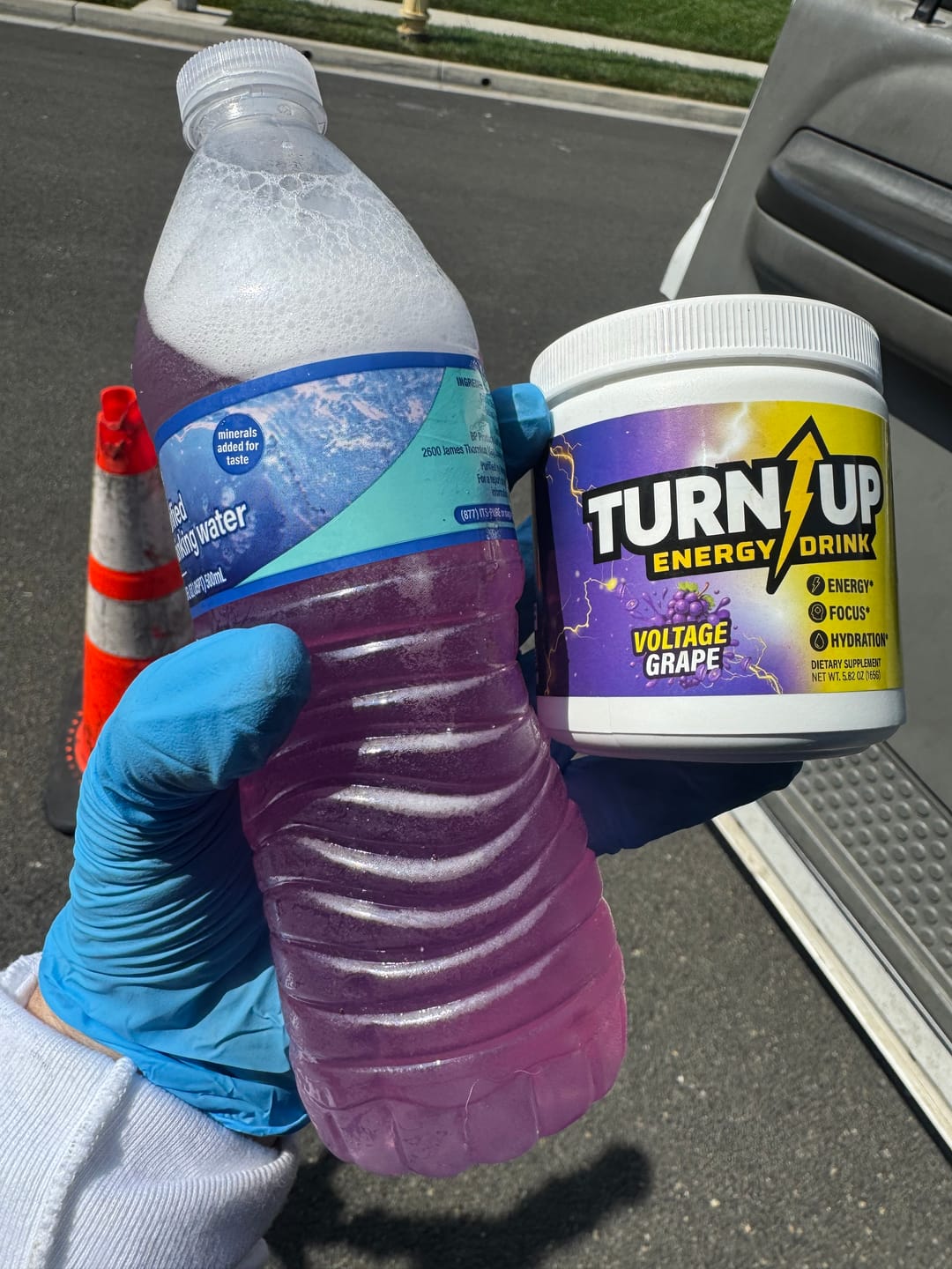 Customer photo review of Voltage Grape