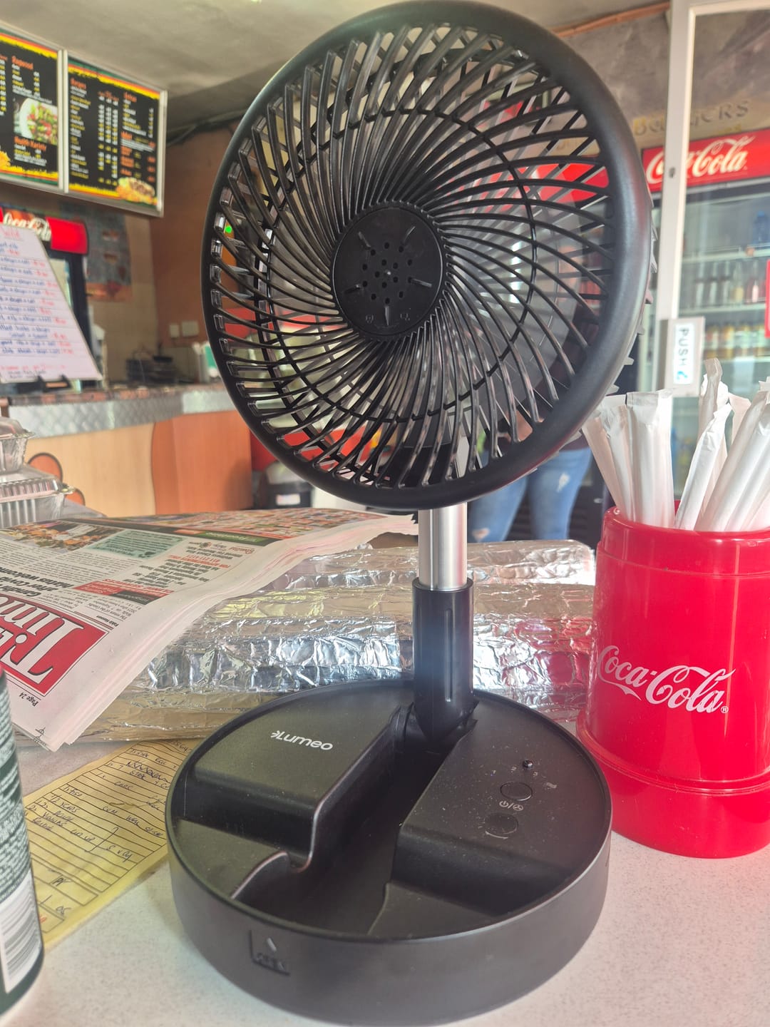 Customer photo review of Lumeo Smart Fan
