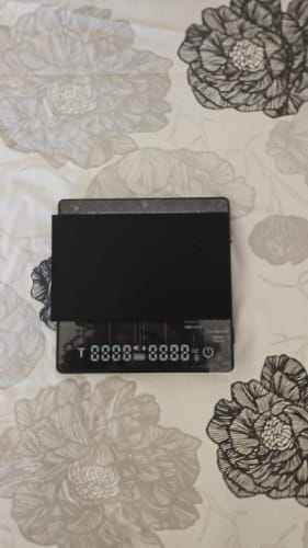 Customer photo review of MHW-3BOMBER - Cube coffee scale 2.0 mini