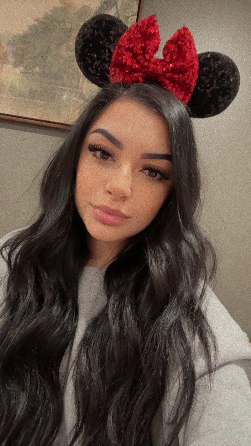 Customer photo review of Black & Red Mickey Ears