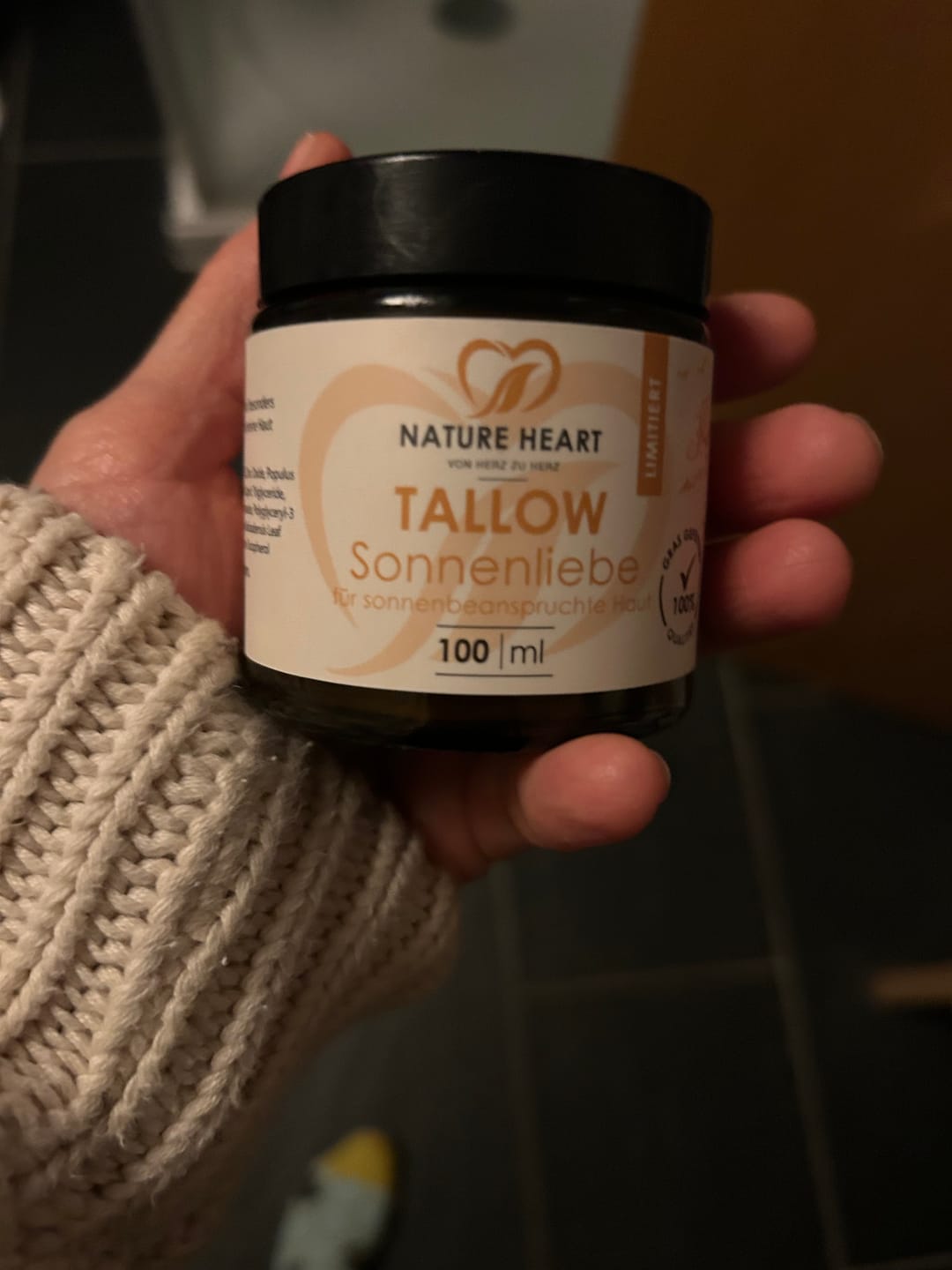 Customer photo review of Tallow Sonnenliebe | limitiert