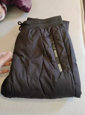 Customer photo review of Wasserdichte & winddichte Thermohose für Männer und Frauen
