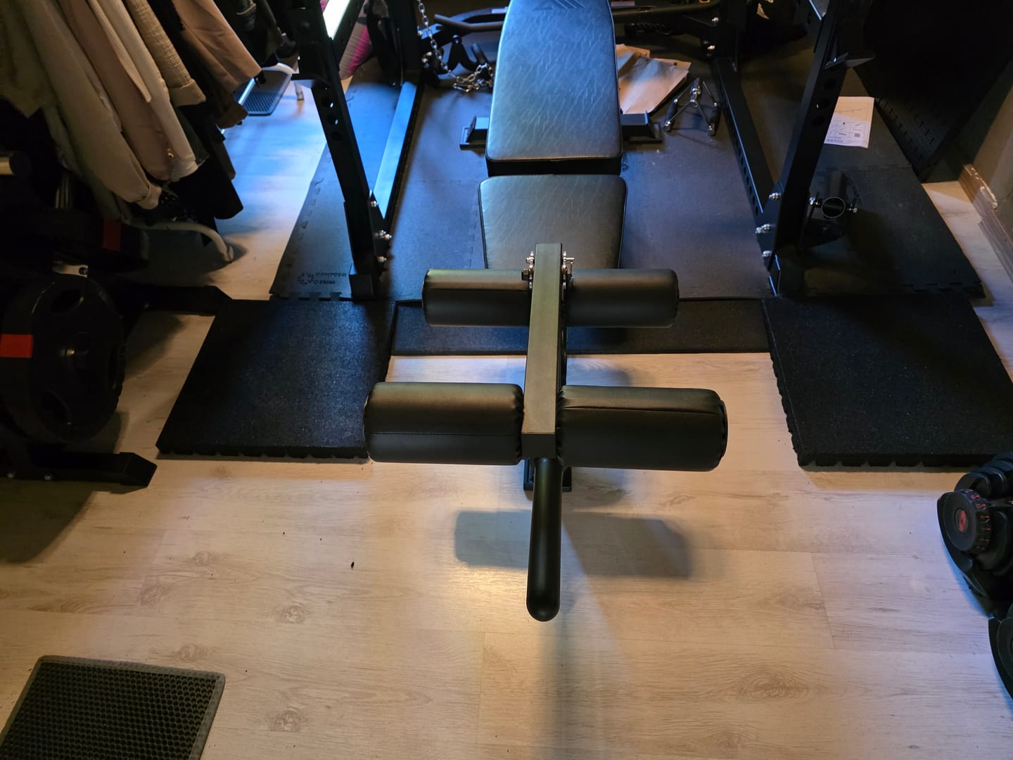 Customer photo review of Tapered Granuflex Rubber Gym Mat Edge - 20mm (1000mm x 100mm)