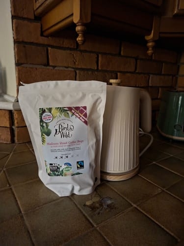 Customer photo review of Medium Roast Fairtrade Organic Coffee Bags 400g