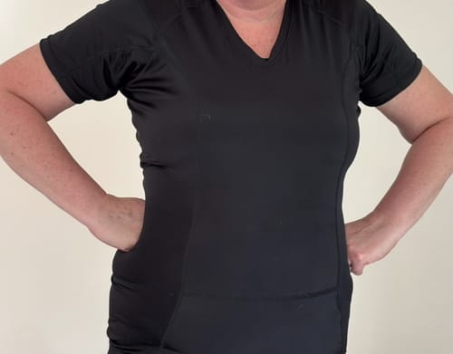 Customer photo review of Women's Posture Shirt™ - Sort