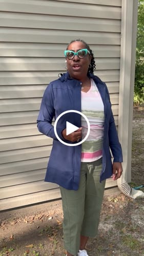 Customer video review of Madison Long Jacket