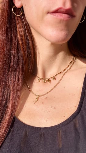 Customer photo review of Collana "Portami con te"