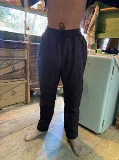 Customer photo review of Wasserdichte & winddichte Thermohose für Männer und Frauen
