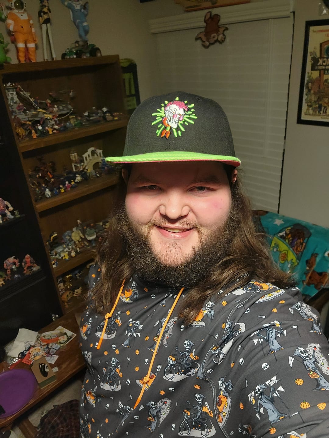 Customer photo review of Goosebumps "Curly Cap" – TLB Hat