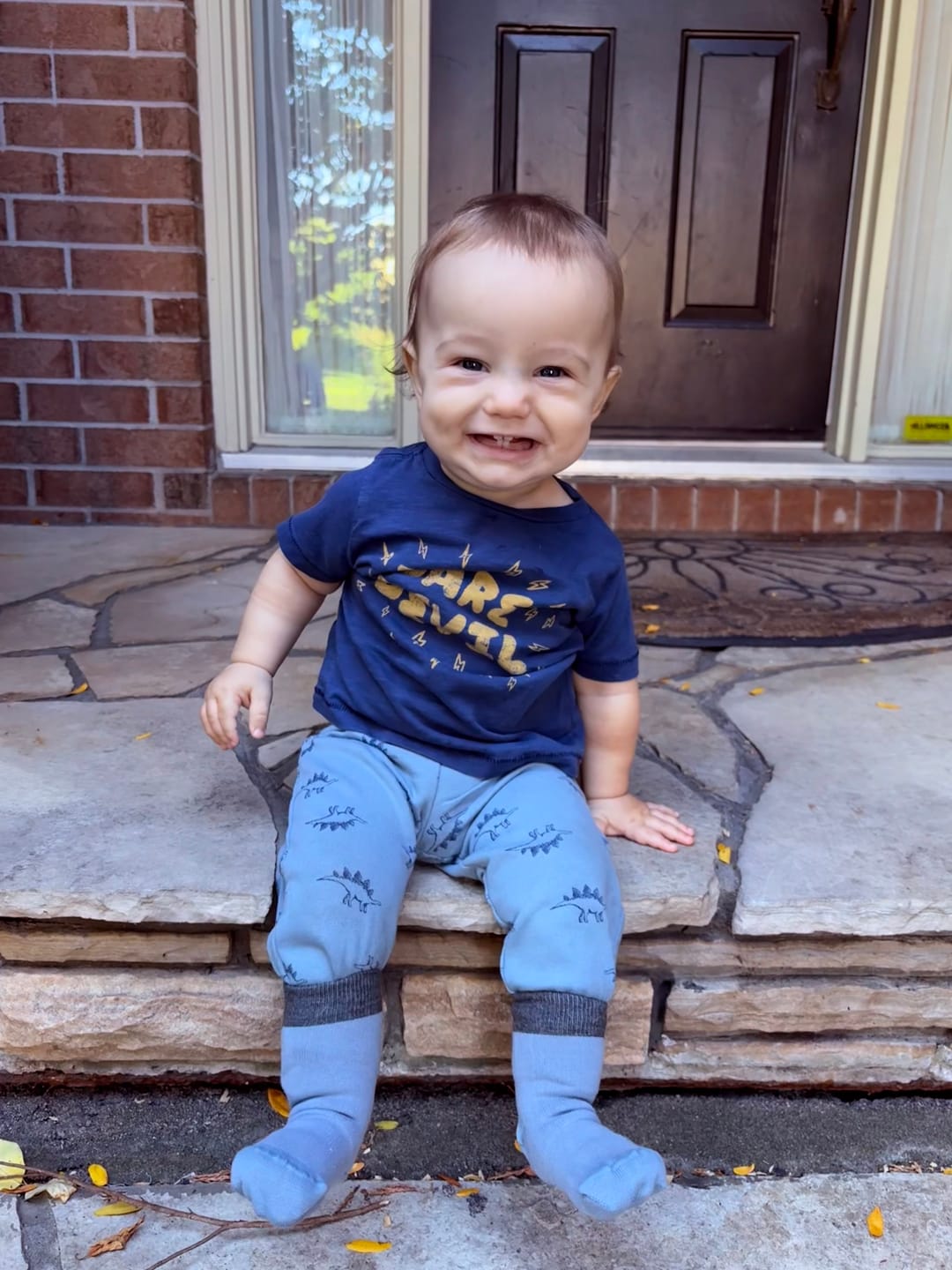 Customer photo review of *Limited Edition* Matchy Gripper Socks
