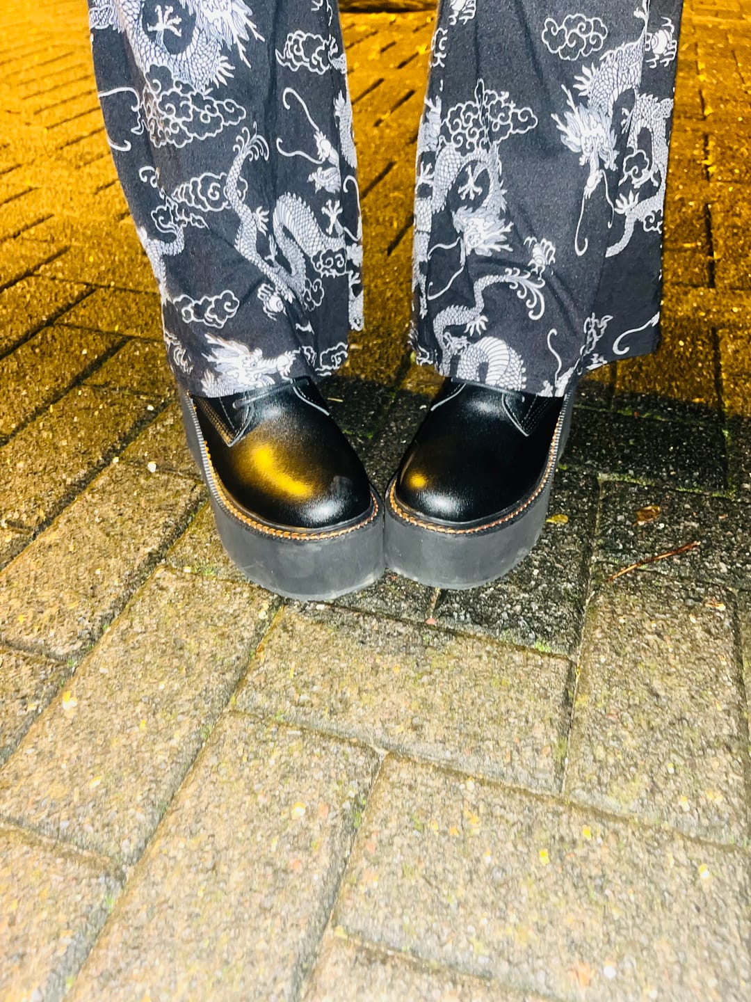Customer photo review of Chunky Boots