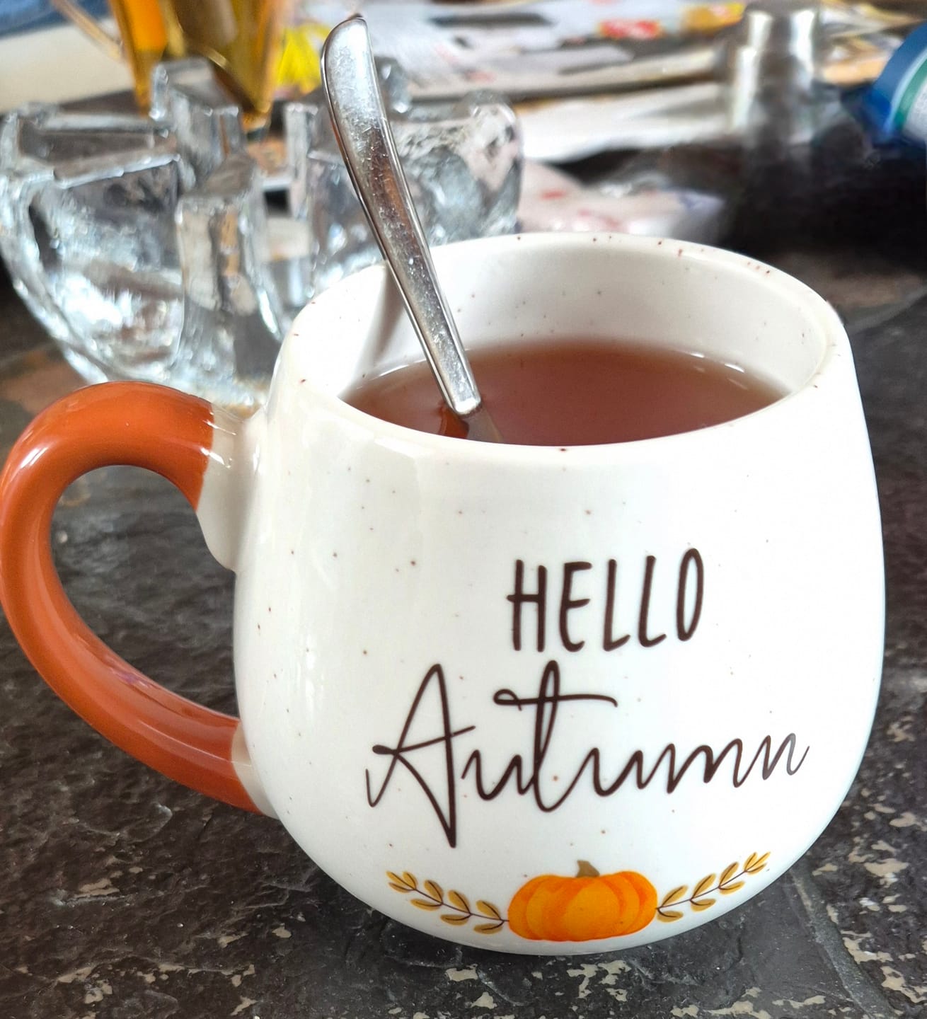 Customer photo review of Herbst-Tasse – Keramiktasse mit Herbstmotiv