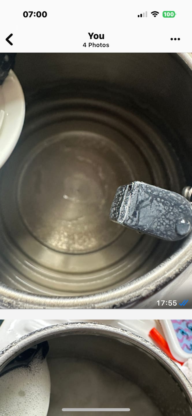 Customer photo review of Scale It Down - Limescale cleaner