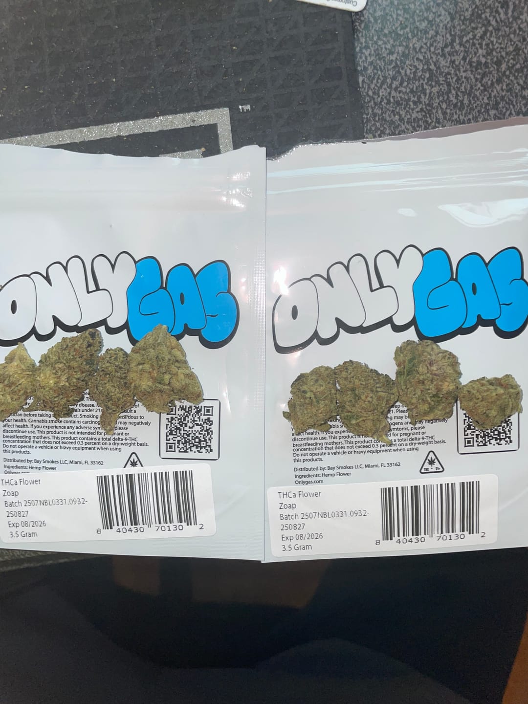 Customer photo review of Zoap - THCa Flower