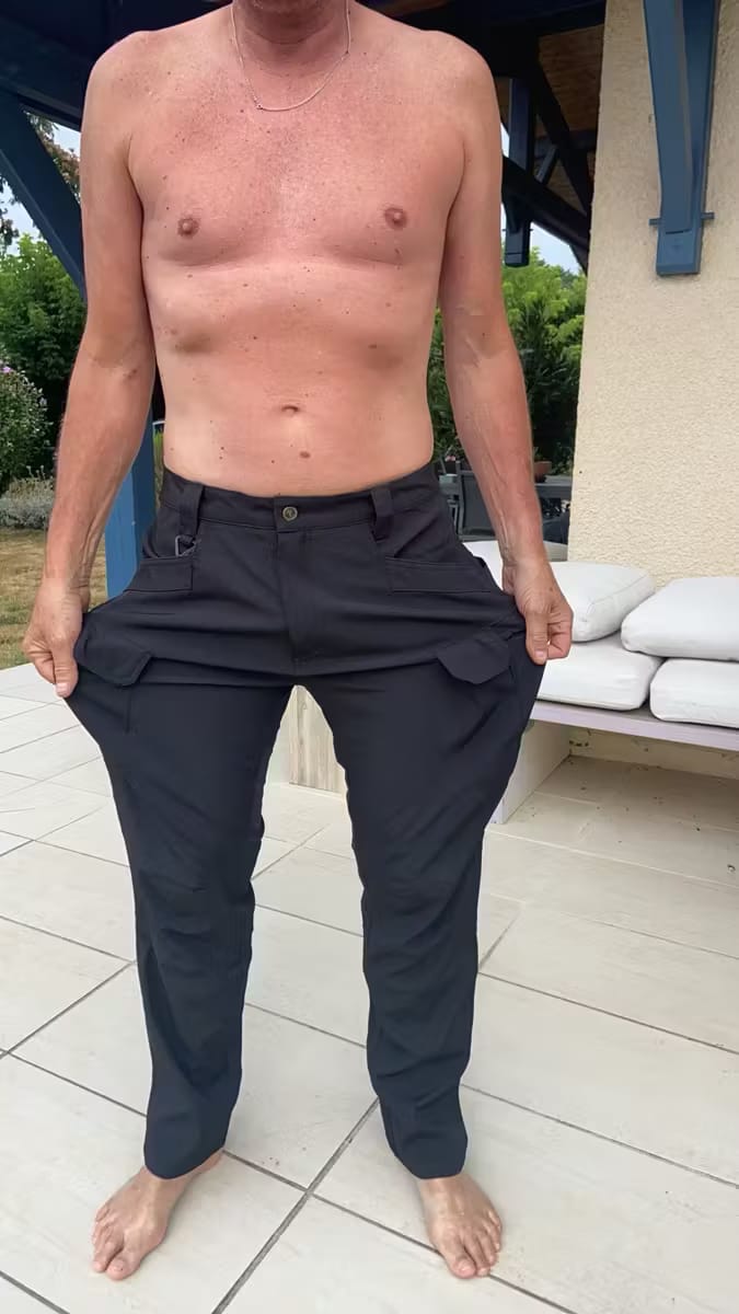 Customer photo review of Ultraflex Utility Trousers