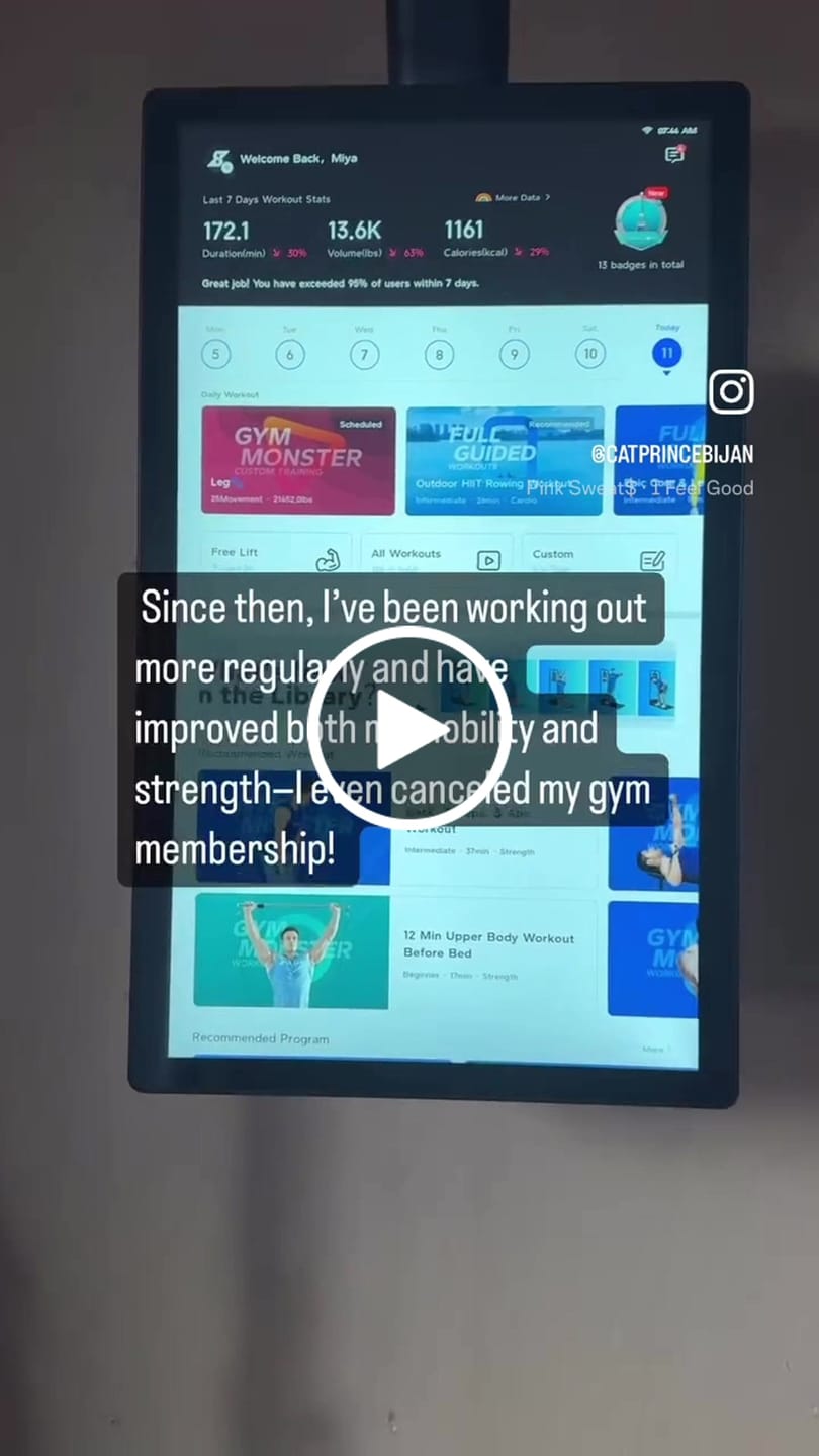 Customer video review of Speediance Gym Monster