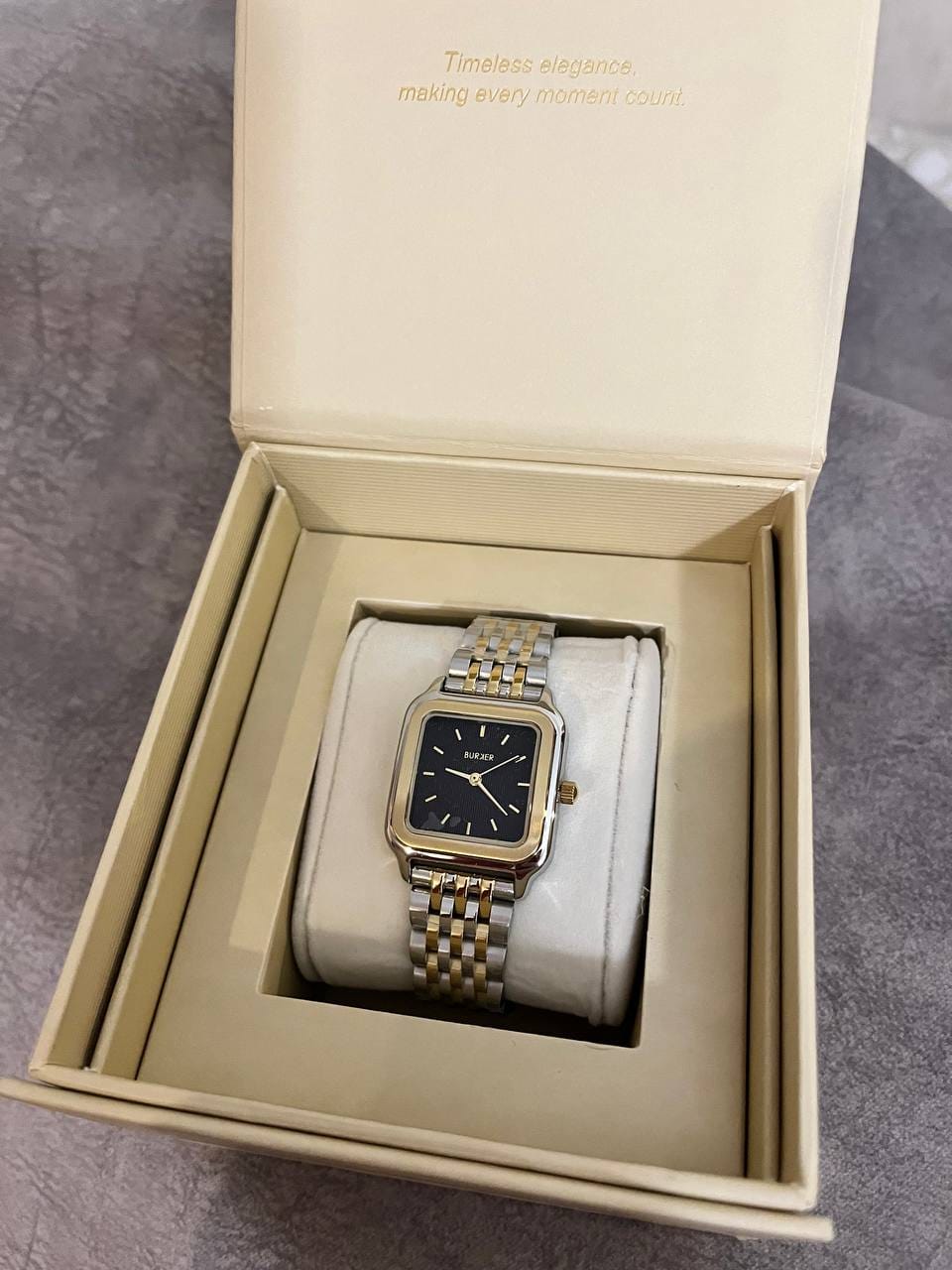 Customer photo review of Macy Black Gold Silver