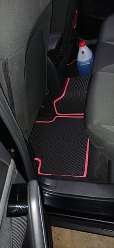 Customer photo review of Auto Fußmatten nach Maß - Komplettset