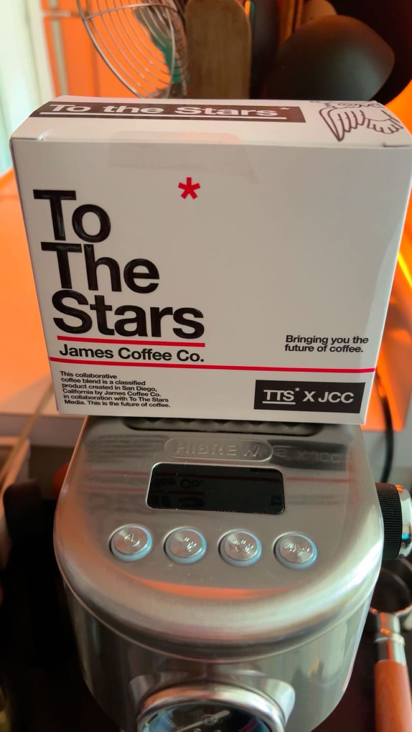 Customer photo review of To The Stars Really Good Coffee