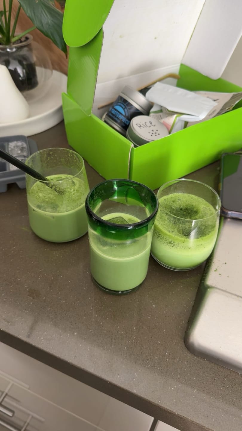 Customer photo review of The Masterpiece - Daily Ceremonial Matcha