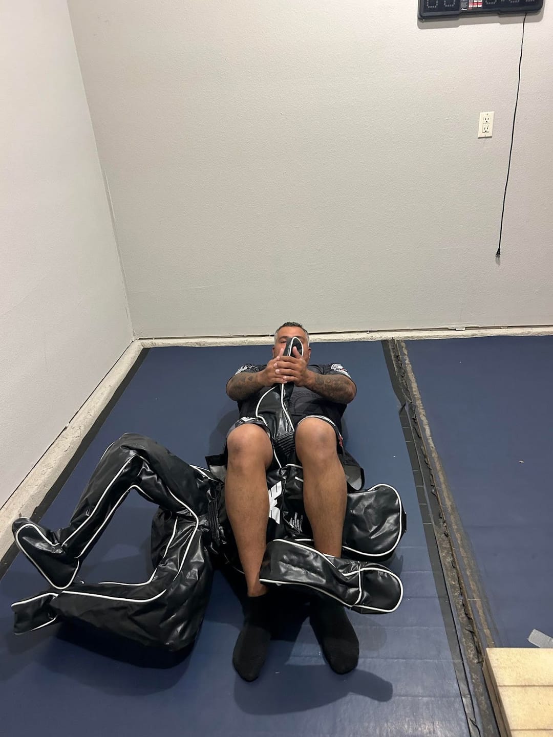 Customer photo review of Adults Essential BJJ Grappling Dummy – 5'7" (170 cm), Unfilled