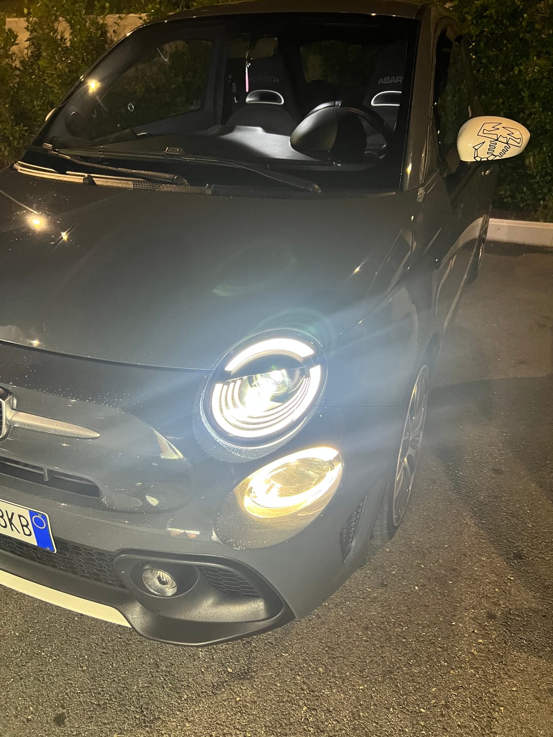 Customer photo review of Fari LED Posteriori Abarth & Fiat 500 (2008-2024)