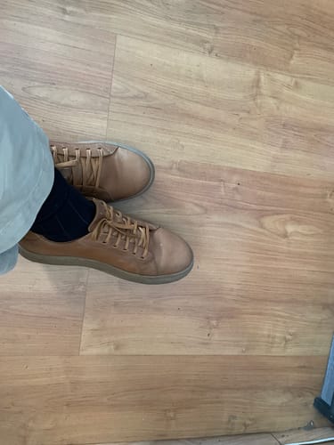 Customer photo review of Zapatilla Hombre Montblanc Toffee