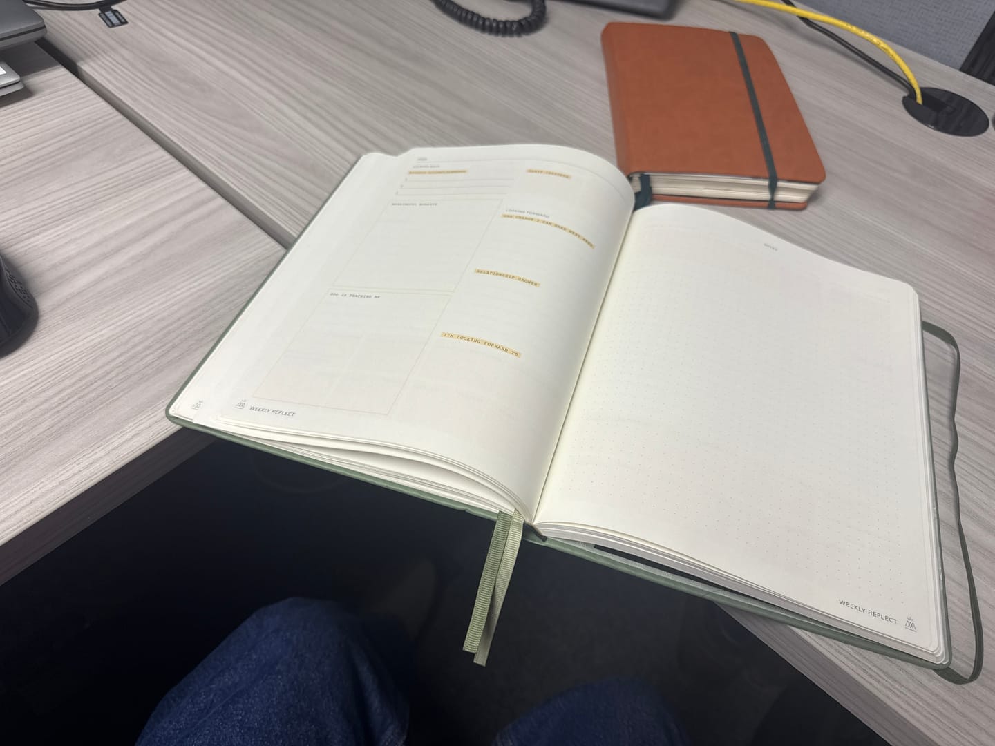Customer photo review of Monk Manual™ Weekly Planner