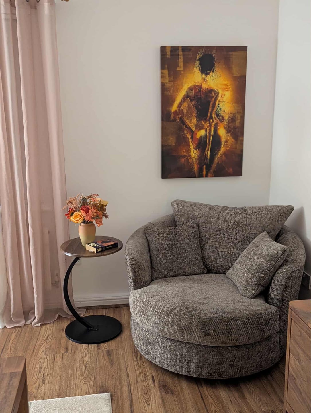 Customer photo review of GOLDEN ELEGANCE CANVAS
