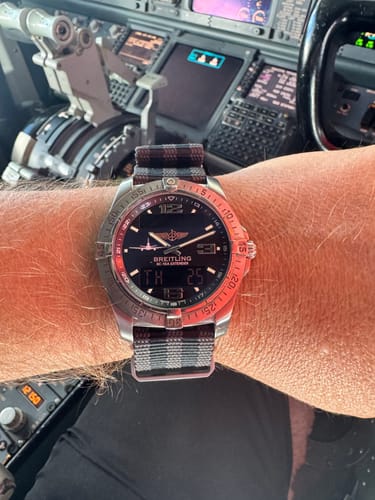 Customer photo review of 007 Bond Nylon Strap- Five Eye