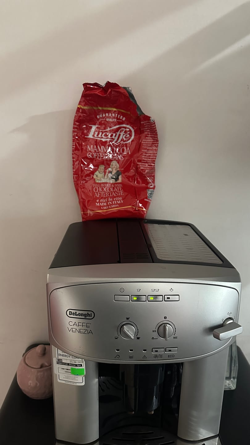 Customer photo review of Lucaffe Mamma Lucia 1 kg Grano Entero